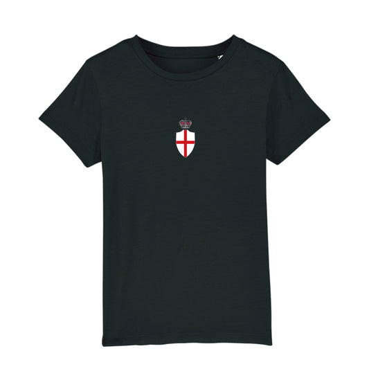 Kids England Crown & Cross Tee