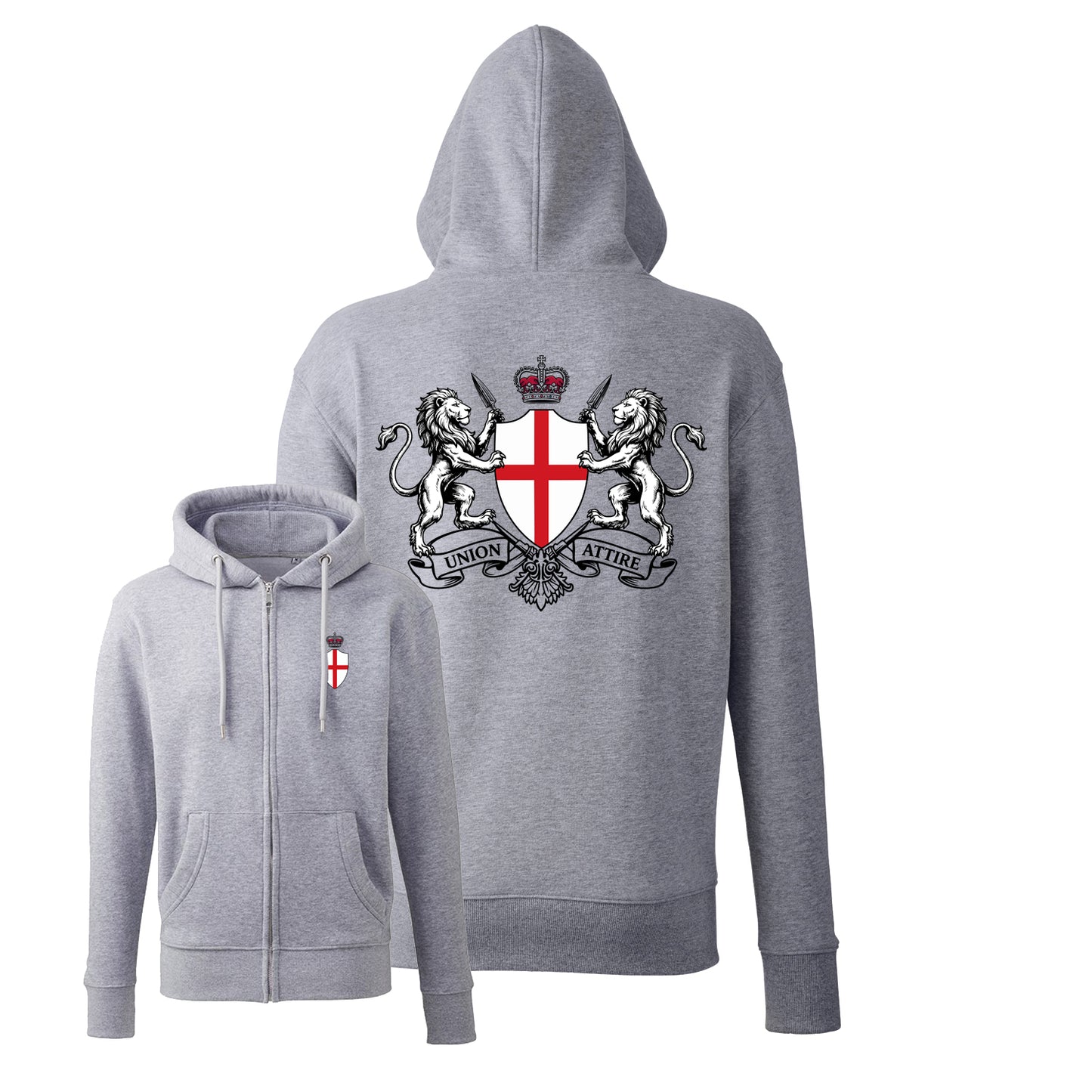 UA St. George's Day Heavyweight Zipped Hoodie